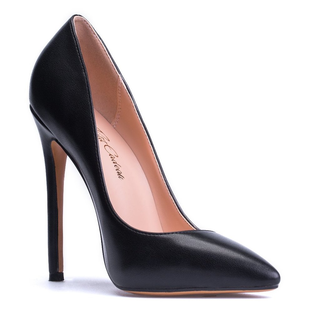 Petit Cadeau Leona - Classic and Sexy Slip on Pumps with 5" High Heels. NEW! - Picture 2 of 6